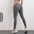 Pink Hip Sports Chrysanthemum exercise workout pants for women, cropped nylon leggings with spandex lining, moisture-wicking and tight fit for fitness and sports