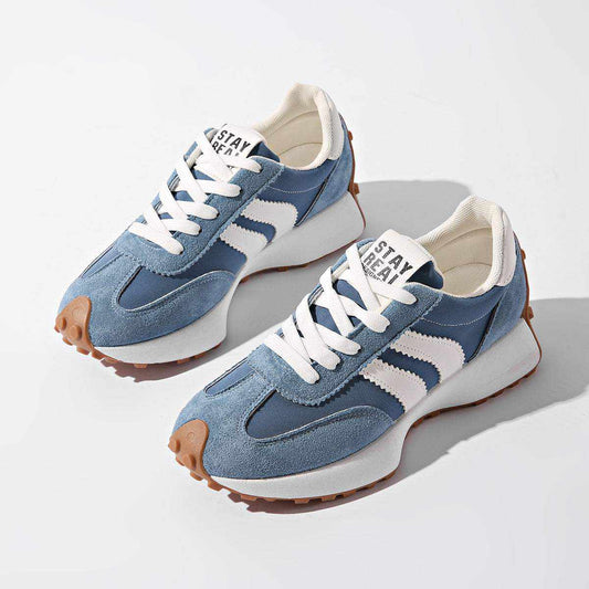 Striped Platform Sneakers