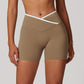 Zenith Nude-Feel Yoga Shorts – High-Waist Hip-Raise Sculpt