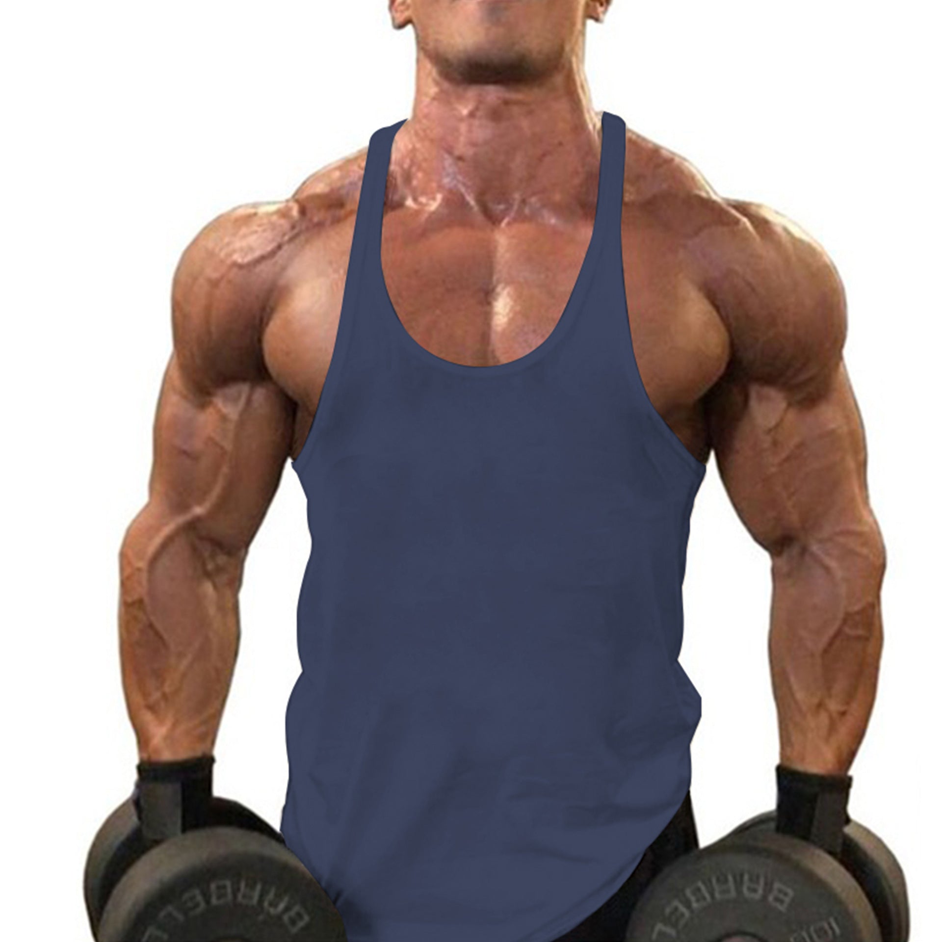 Men’s Lightweight Summer Sports Vest – Durable Workout Tank
