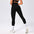 High-Waist Seamless Pleated Leggings in Vibrant Colors | Gea