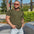 Men's sports and leisure running fitness workout cotton t-shirt in various colors and sizes