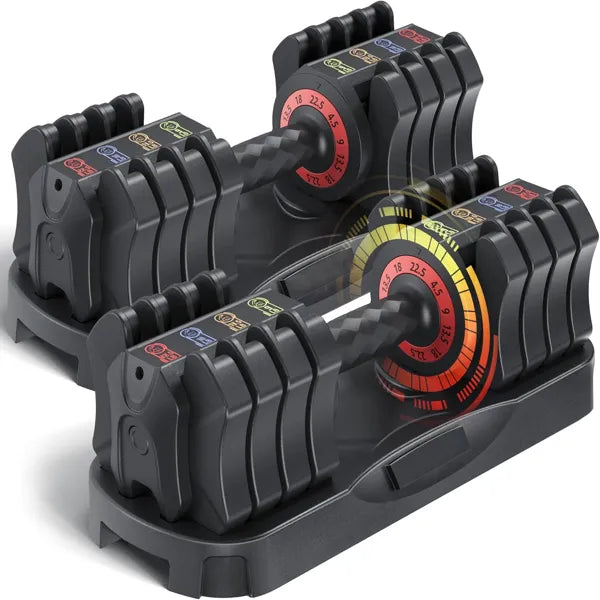 Home Gym Elite Adjustable Dumbbell – 5-Level Precision Weight Set