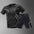 Black Ice Silk sports suit with a sleek color block pattern.