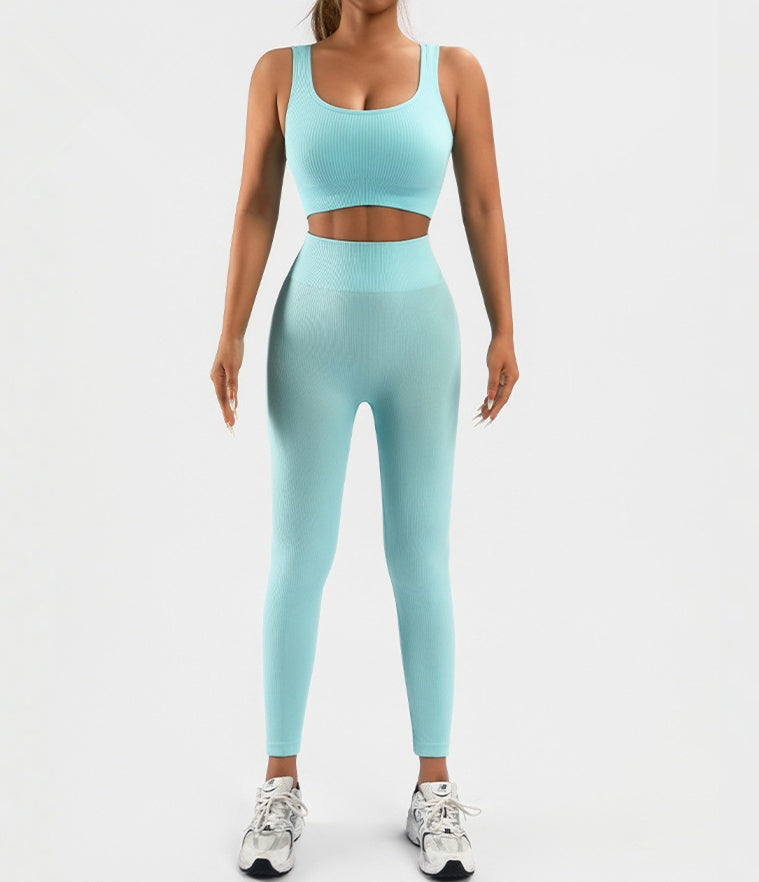 Seamless High Waist Gym Outfit
