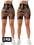 2 Pack Premium Tie Dye High Waisted Scrunch Shorts for Gym