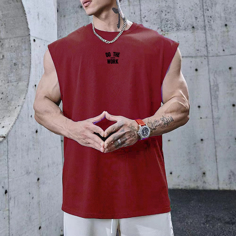Fashion Men's Fitness Sports Quick-drying Vest