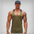 Men’s Sports Tank – Breathable U-Neck Contrast Training Wear