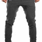 Mens Jogger Sport Pants, Casual Zipper Gym Workout Sweatpants Pockets