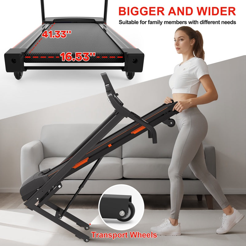 Elite Home Fitness Treadmill – 3.5HP Quiet Motor & Auto-Incline
