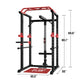 Multi-functional Power Cage Home Adjustable Pullup Squat Rack Capacity Comprehensive Fitness Barbell Rack