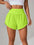 High-Waisted Ruffle Hem Shorts