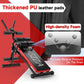 Foldable Ab Machine, Ab Workout Equipment, Abdominal Trainers for Home, LCD Display, Red