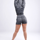 JupiterGear Athletic Zip-Up Crop Hoodie Jacket