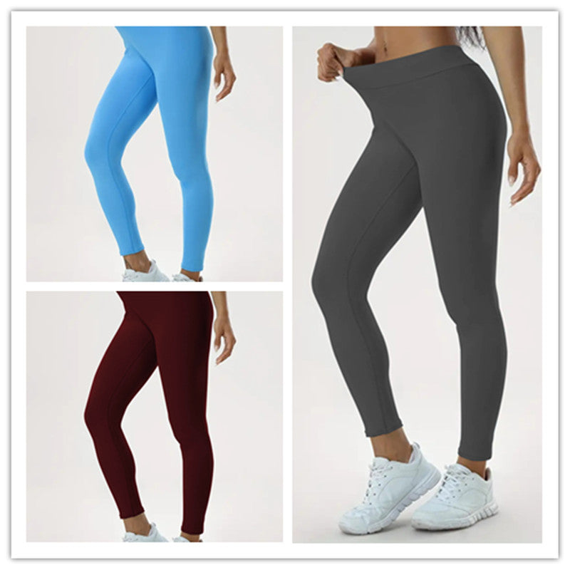Women’s High‑Waist Yoga Leggings – Elastic Tight Fit