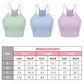 3 Pack Women Crop Basic Tank Top Ribbed Knit Sleeveless Round Neck 9 Color Machine Wash Summer Crop S To XL