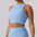 Women’s Premium Beauty-Back Half-Turtleneck Yoga Top - Quali