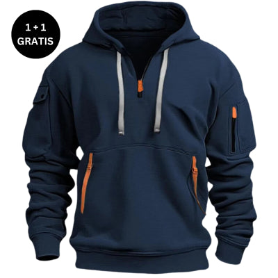 Unisex oversized drop-shoulder hoodie, colour option 2