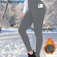 Autumn And Winter Warm Pocket Plus Velvet Yoga Pants