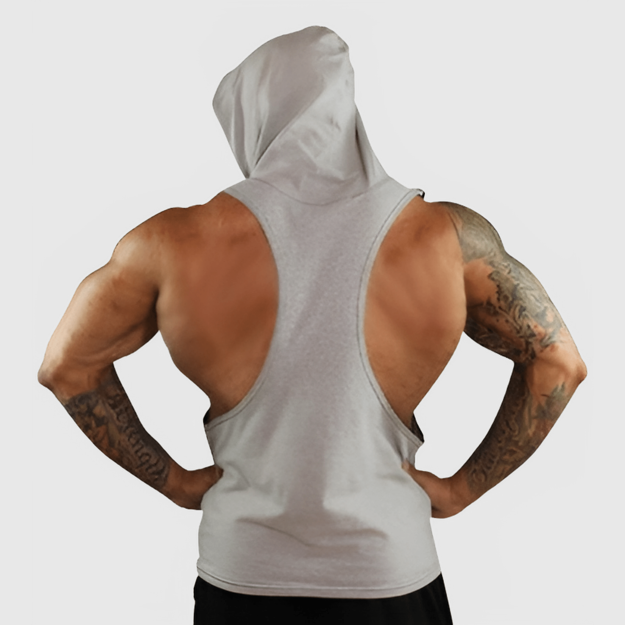 Men’s Premium Sleeveless Gym Hoodie