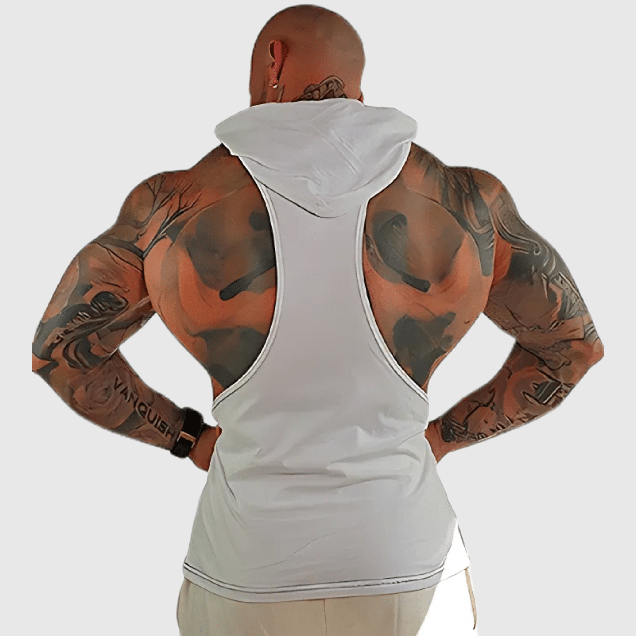 Men’s Premium Sleeveless Gym Hoodie