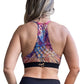 Black & Black Macramé Sports Bra