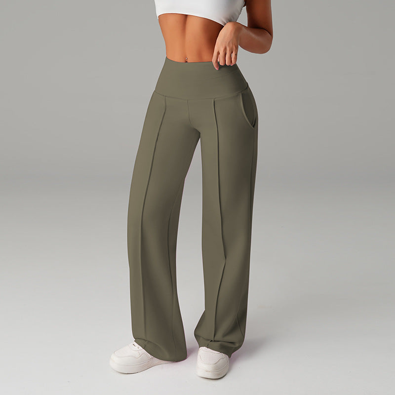Women's high-waist wide-leg sweatpants, product detail 10