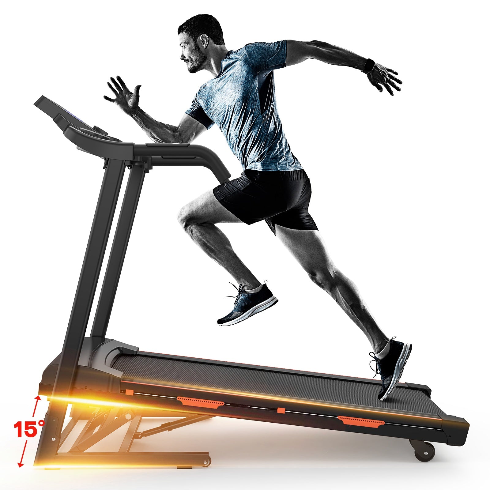 Elite Home Fitness Treadmill – 3.5HP Quiet Motor & Auto-Incline