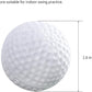 10Pcs Golf Balls Practice Golf Balls Plastic Balls Indoor Outdoor Golf Training Aids