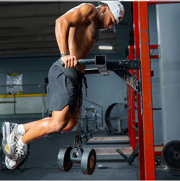 U‑Shaped Weight‑Bearing Belt – Multifunction Barbell/Dumbbell Kit