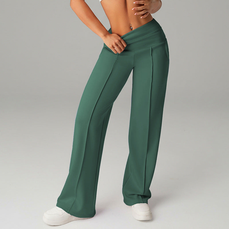Women's high-waist wide-leg sweatpants, product detail 12