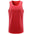 Men's breathable ice silk sports vest sleeveless workout T-shirt in black