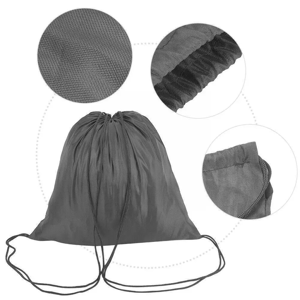 25*20CM Oxford Cloth Drawstring Football Volleyball Carrying Portable Sports Storage Bag Black Bags Soccer Basketball Outdoor