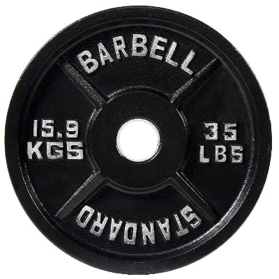 Pro-Iron Olympic Cast Iron Weight Plates – Heavy-Duty Training Boards