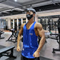 Sports Fitness Muscle Men's Summer Elastic Running Training Moisture Wicking Casual Vest