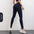Pink Hip Sports Chrysanthemum exercise cropped workout pants for women