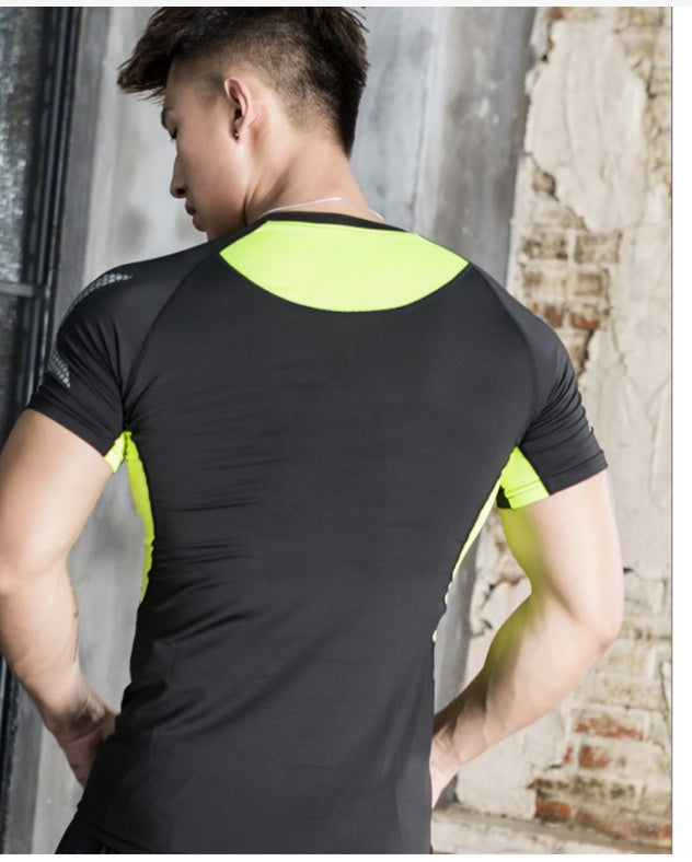 5-Piece Men’s Training Suit - Quick-Dry Running Set