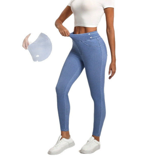 Women’s High‑Waist Sculpting Joggers – Dual‑Pocket, Slim Ankle‑Fit Active Pants
