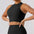Women’s Premium Beauty-Back Half-Turtleneck Yoga Top - Quali