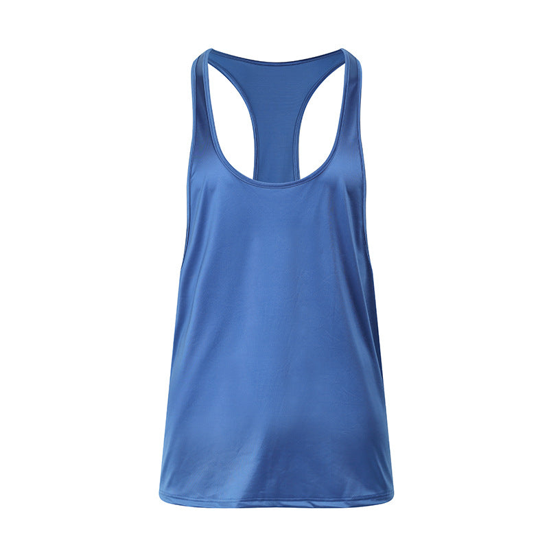 Premium Moisture-Wicking Black Fitness Tank Top by GearUp