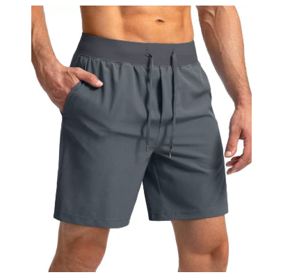 Summer Ice Silk Men's Loose Workout Pants Training Running Quick-dry Casual Sports Pants Shorts