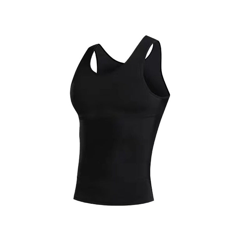 Mens Vest For Tummy Control And Body Shaping