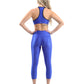 SALE! 50% OFF! Firenze Activewear Sports Bra - Blue [MADE IN ITALY]