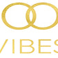 Good Vibes Gold Foil Hoodie Sweat Set GREY BLACK