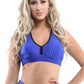 SALE! 50% OFF! Firenze Activewear Sports Bra - Blue [MADE IN ITALY]