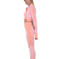 Trois Seamless Sports Jacket - Pink