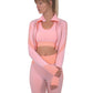 Trois Seamless Sports Jacket - Pink