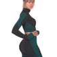 Trois Seamless Sports Jacket - Black with Blue