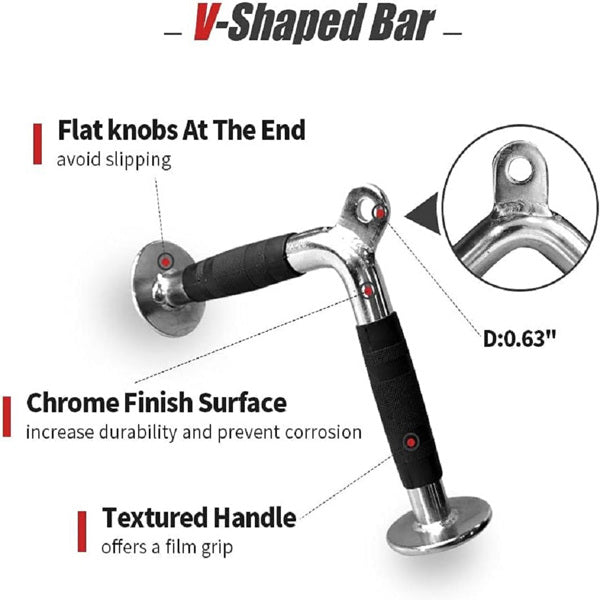 Premium Multi-Functional Fitness Handlebars – 4-Piece Set