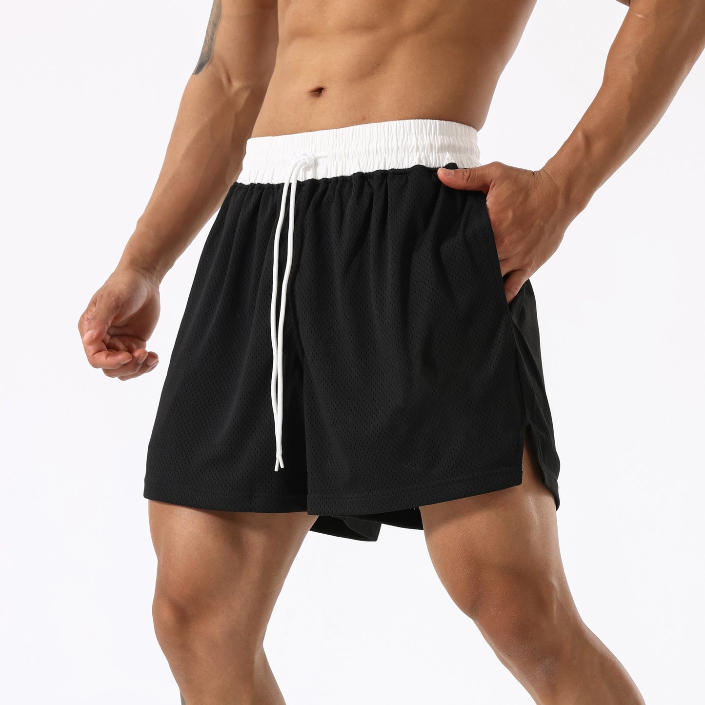 Men’s Quick‑Dry Muscle Workout Shorts – Breathable Training Fit